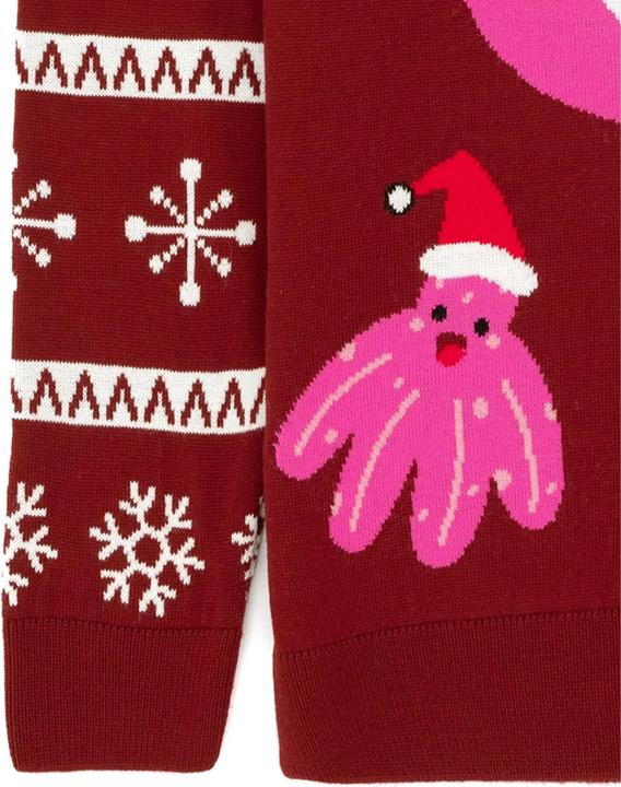 Immagine prodotto Pinkfong Maglia natalizia da donna/ragazzo Mamma Squalo (L)