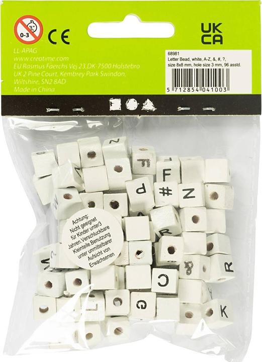 Image du produit Creativ Company Perles de lettres