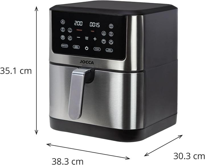 Actual product image Jocca Air Fryer