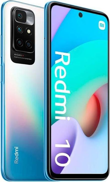 Produktbild Xiaomi Redmi 10 2022 (128 GB, Sea Blue, 6.50", Dual SIM, 4G)