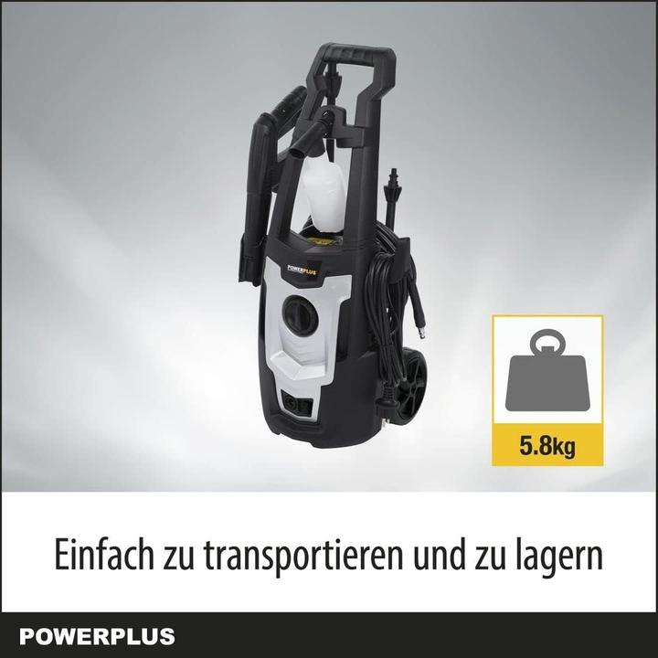 Actual product image Powerplus High pressure cleaner 1400W (Electrical connection)