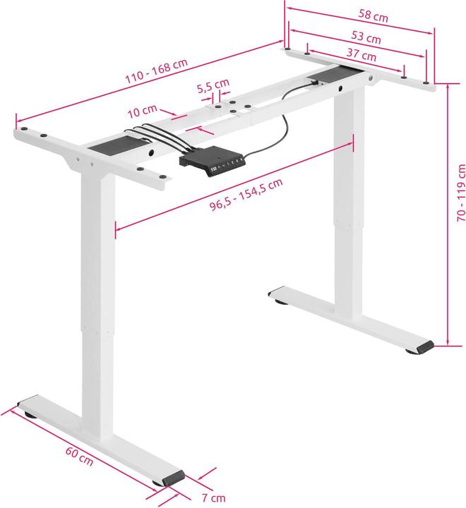 Actual product image tectake Melville