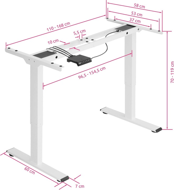 Actual product image tectake Melville