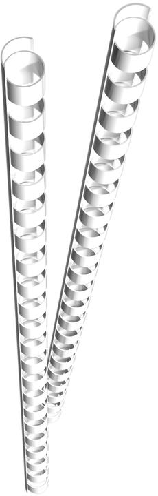 Nährwerte und Zutaten Genie 12375 Plastikbinderücken (DIN A4 Format geeignet für alle Bindegeräte 6 mm) 25 Stück weiÃƒÂŸ