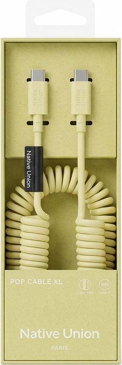 Actual product image Native Union Pop-Kabel - USB-C - USB-C-Kabel, 2,4 m, 60 W