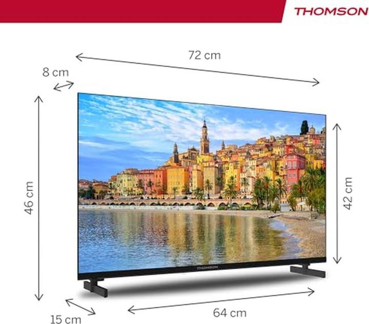 Productafbeelding Thomson TV 32 FHD FRAMELESS SMART T2/C2S2 GOOGLE TV 32FG2S14 (32", LED, Volledige HD)