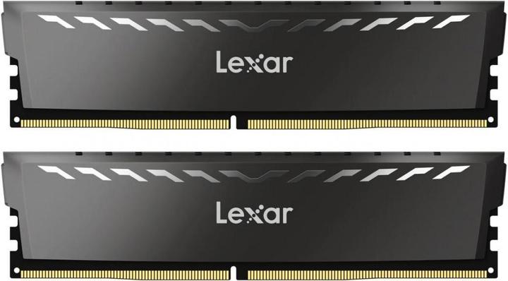 Produktbild Lexar Memory DDR4 THOR Gaming Black 16GB (2 * 8GB) (2 x 8GB, 3200 MHz, DDR4-RAM, U-DIMM)