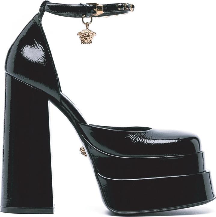 Produktbild Versace Leather Platform Sandals (38)