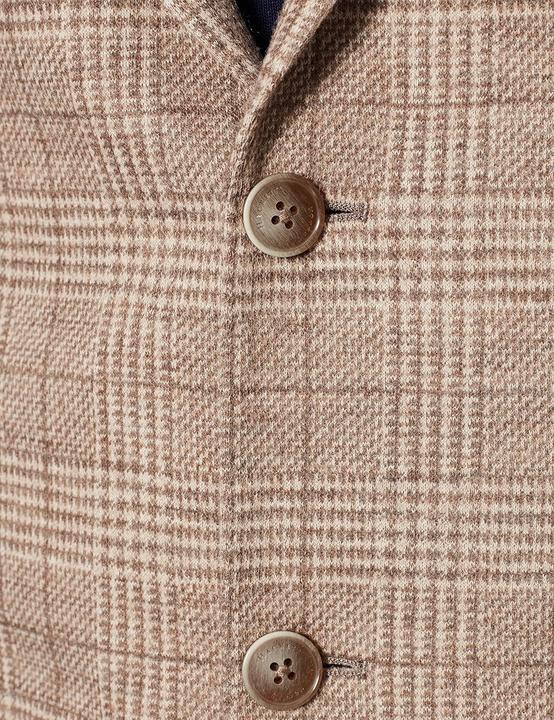 Produktbild Hackett Slim Fit Strickjacke mit Walvis-Karo-Print und Patch-Taschen (34)