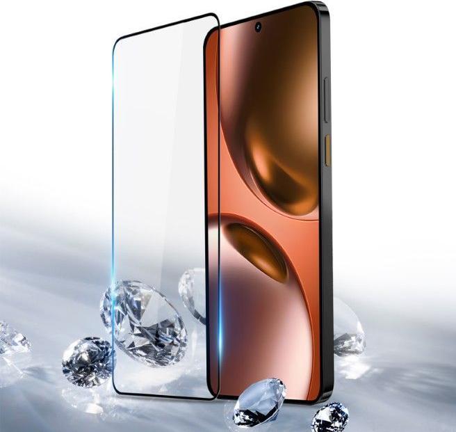 Image du produit Dux Ducis - Tempered Glass - Realme GT 7 / GT 7T - Black (1 pcs, Realme GT7)