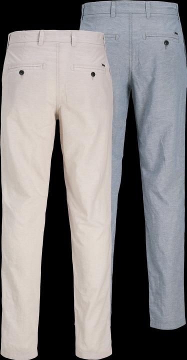 Actual product image Jack & Jones Jpstace Jjsummer Linen Blend Pant 2-Pack (W29/L30)