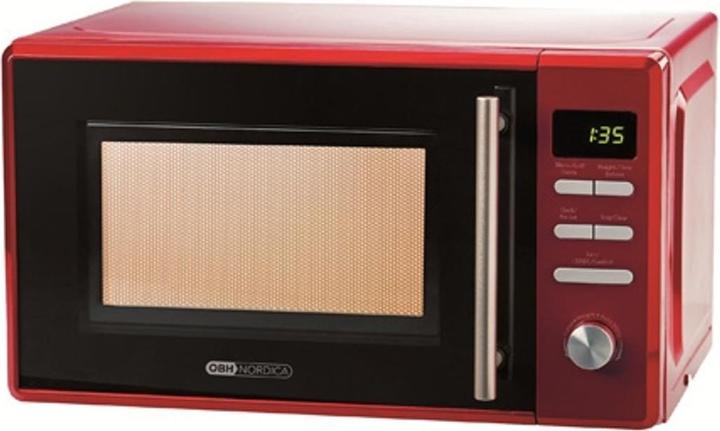 Produktbild OBH Nordica Vega Countertop Black, Red (20 l)