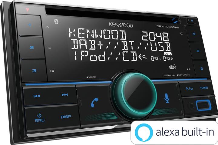 Actual product image Kenwood DPX-7300DAB (Android car, Apple Carplay)