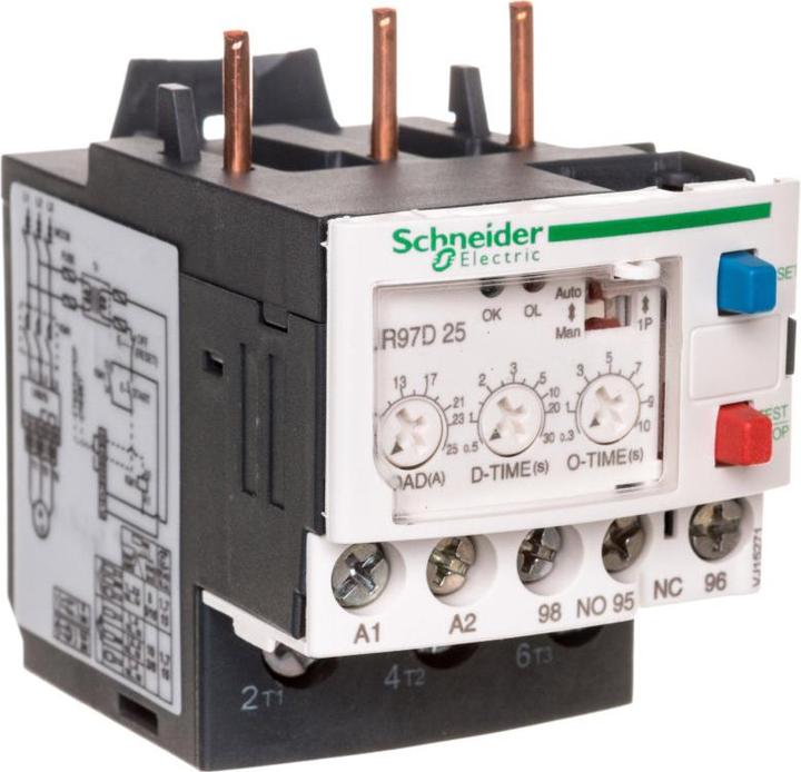 Produktbild Schneider Electric Motorschutzrelais, elektronisch, 5-25A, LR97D25B