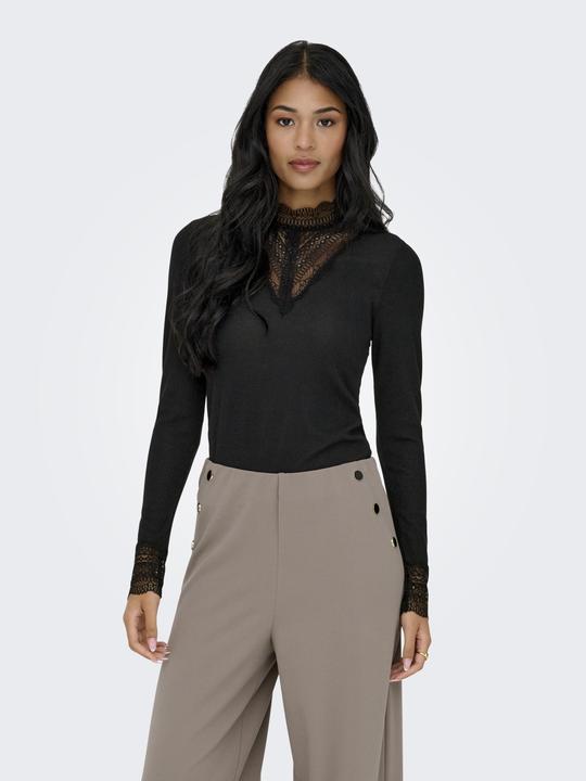 Immagine prodotto Only Onltilde Glitter L/S Highneck Top Jrs (L)