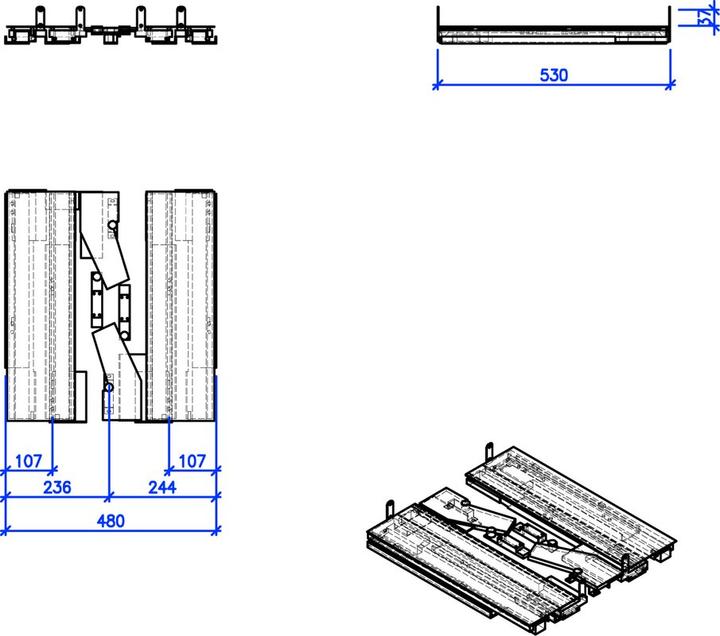 Actual product image Peka Metall Drawer system Riverso
