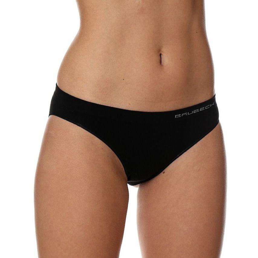 Brueck, Bauchband, Figi Damen Bikini Comfort Cotton schwarz R. S (BI10020A), Schwarz, (S)