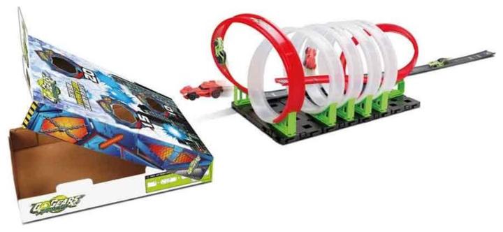 Actual product image Bburago Go Gears extreme Hyper 6 Loop with 2 cars