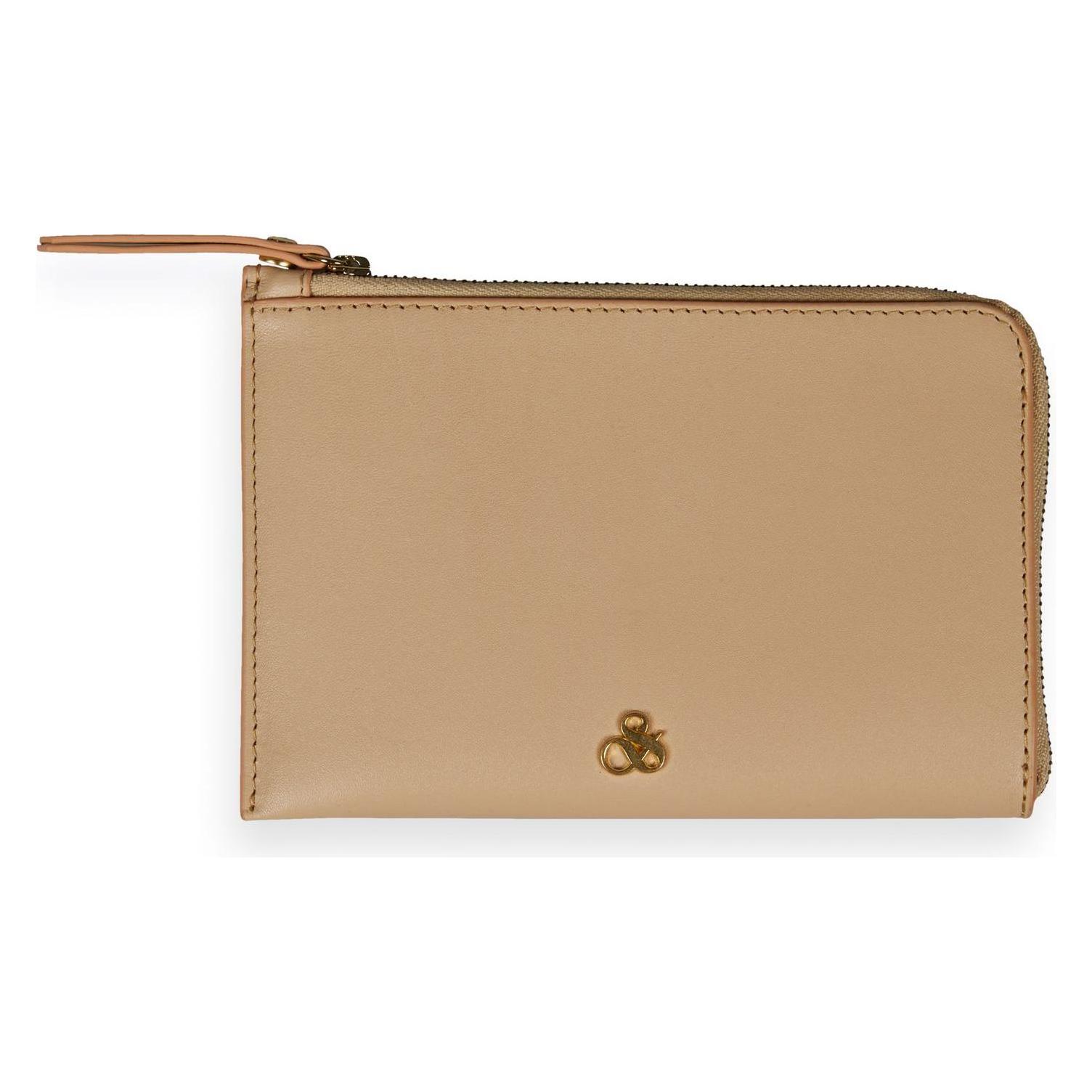 Scotch & Soda, Damen, Portemonnaie, Zip Travel Wallet, Beige