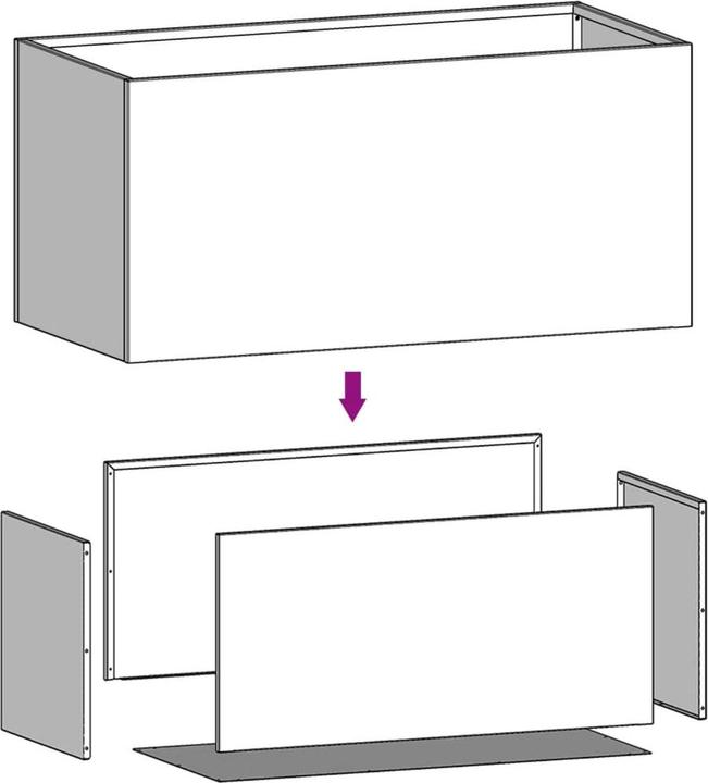 Immagine prodotto vidaXL Pflanzgefäss