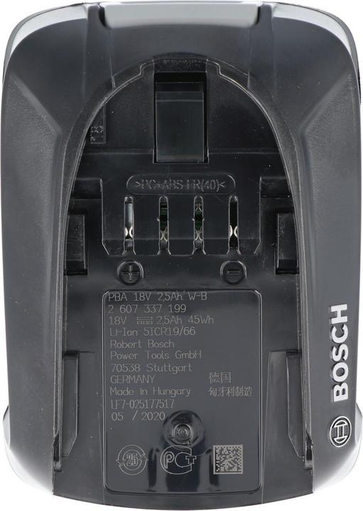 Actual product image Bosch Home & Garden Battery pack PBA 18V lithium-ion (18 V)