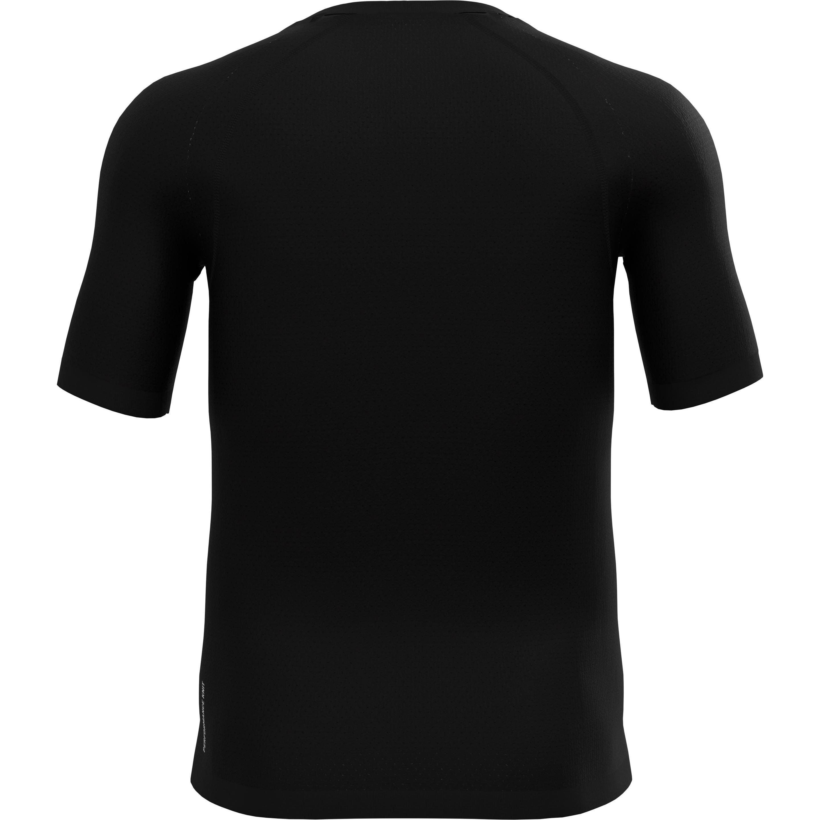 Odlo, Herren, Funktionsshirt, BL TOP crew neck s/s MERINO PW 140 SEAMLESS (L), Schwarz, L
