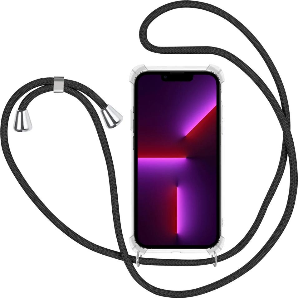 Screenguard Apple iPhone 13 Pro Max Loopster Necklace Hülle, Handykette, Transparent