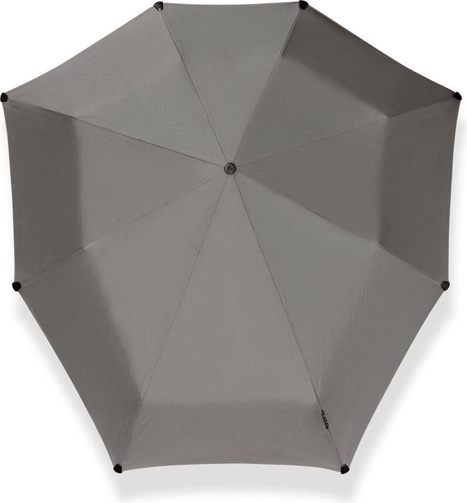 Actual product image Senz Mini Foldable Storm Regenschirm, Silky Grau