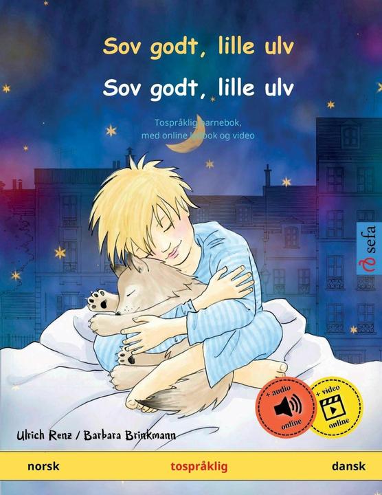 Produktbild Sov godt, lille ulv - Sov godt, lille ulv (norsk - dansk)