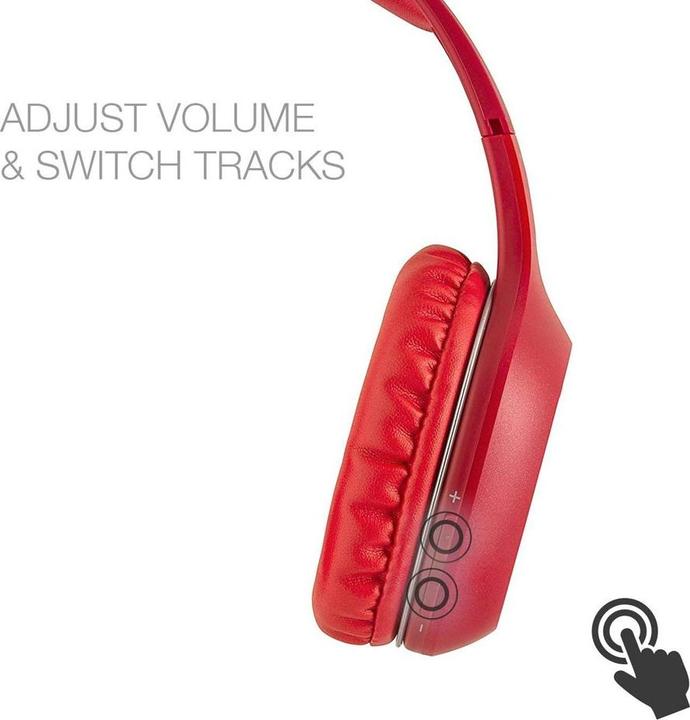 Actual product image Edifier wireless headphones W800BT Plus, aptX (raudonas) (ANC, 55 h, Wireless)