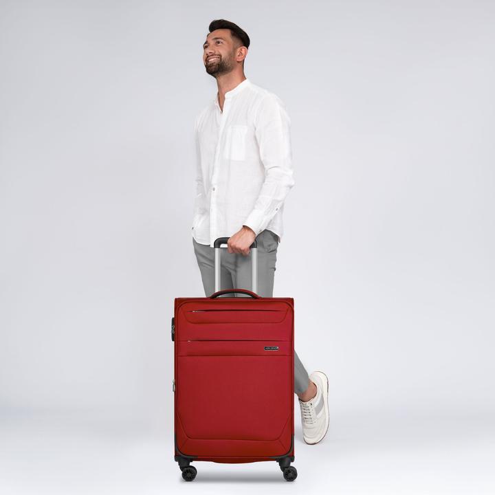 Immagine prodotto Worldpack Carrello Chicago a 4 ruote M 67 cm con piega ad espansione (65 l)