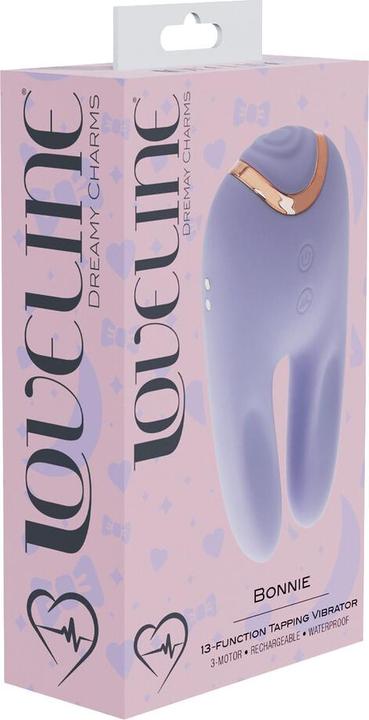 Produktbild Loveline Bonnie - Double-ended Tapping Vibrator - Lavender
