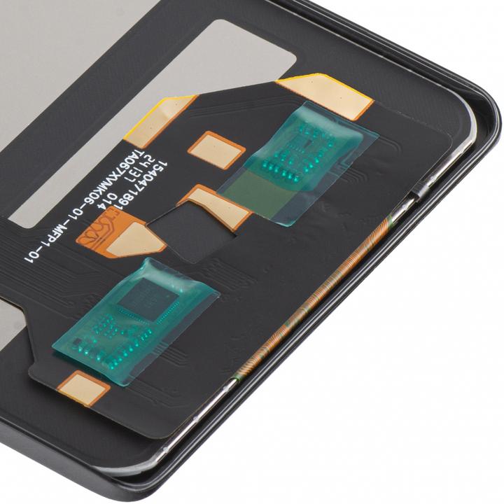 Actual product image MP Display Unit für Motorola Moto G85, w/o Frame, Aftermarket, Schwarz (Display, Motorola Moto G85)