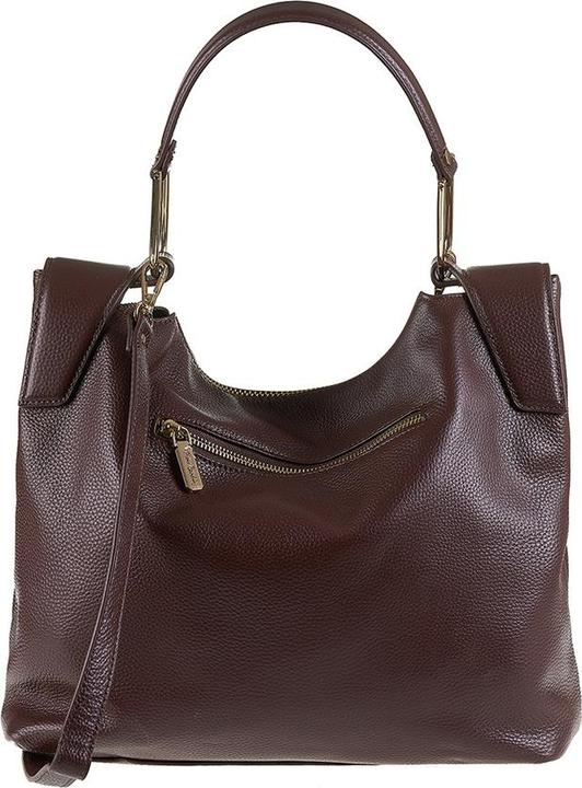 Produktbild Pierre Cardin **Damen Umhängetasche Made In Italy - Modell Lyra Elite - 100% Leder** - 33.0 X 30.0 X 12.0 Cm