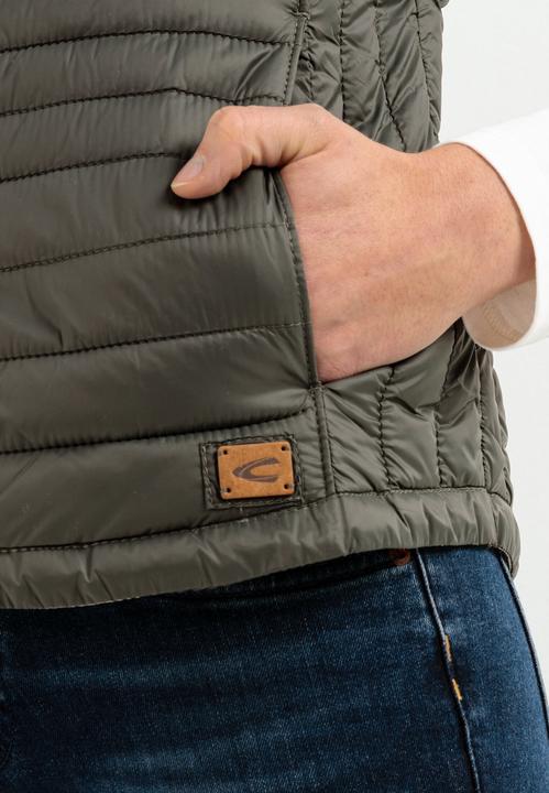 Actual product image Camel Active Quilted waistcoat made from 100% recycled material (48)