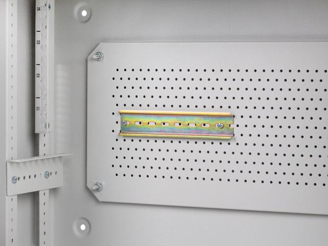 Actual product image Lanberg Nástěnná jednodílná skříň 19", 4U+3U/540x200, (dodávané složené), nízkoprofilová, plné dveřé (10.86 RU, 19 inch rack)