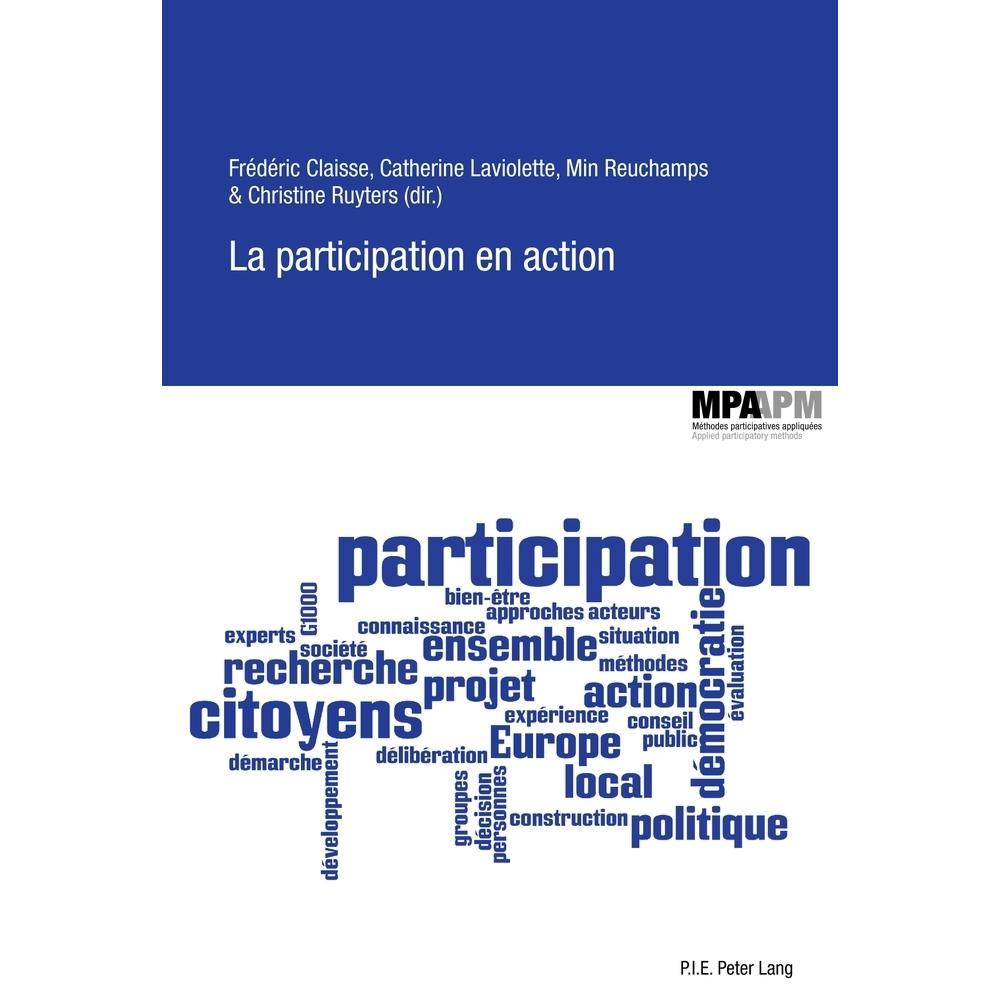 La participation en action, Fachbücher von Min Reuchamps, Frédéric Claisse, Catherine Laviolette, Christine Ruyters