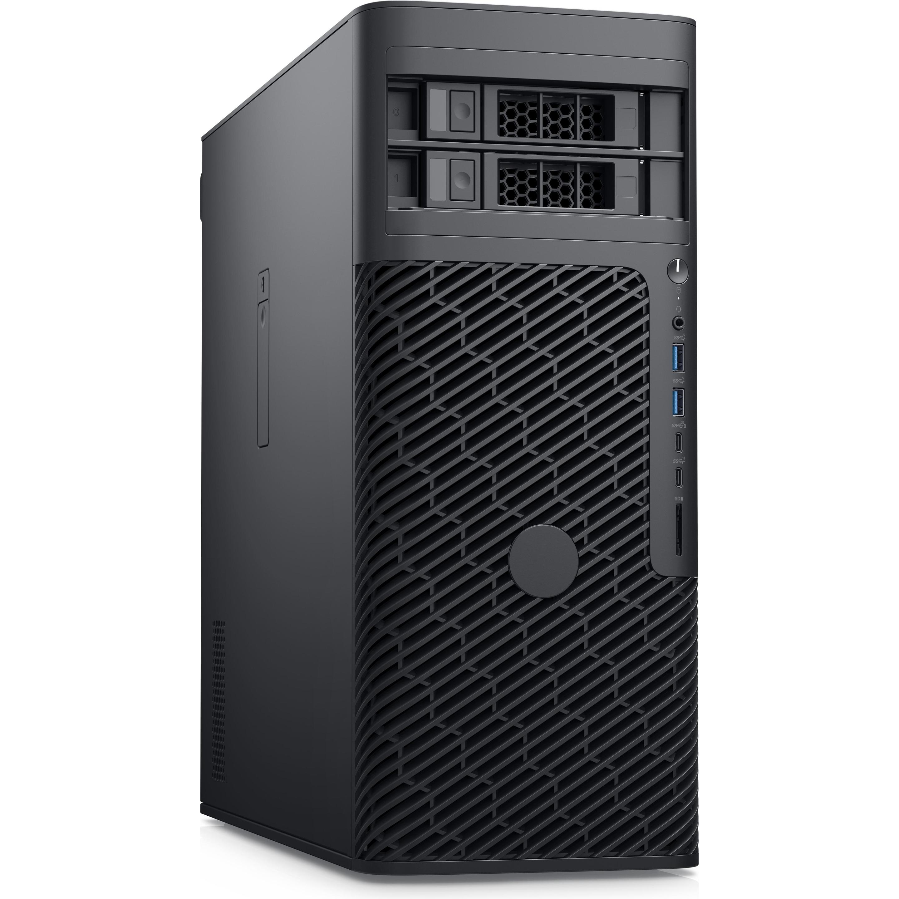 Dell Precision 5860 (1000 GB, 32 GB, Intel Xeon W3-2425), PC, Schwarz
