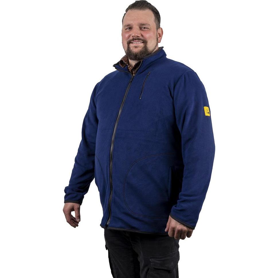Thumbnail - Wetec, Arbeitsjacke, ESD-Fleecejacke, M, blau (M)
