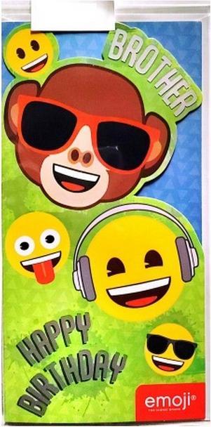 Produktbild Emoji Grusskarte Brother Happy Birthday Karton