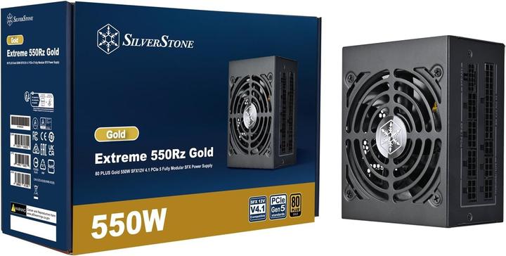 Produktbild Silverstone SST-EX550R-GB - Extreme Series SFX Power Supply 550W 80 PLUS Gold 550W SFX 12V 4.1 PCIe (550 W)