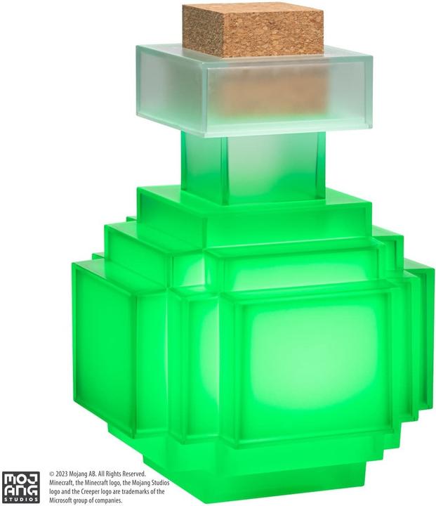 Actual product image Noble Collection Minecraft Replik Illuminating Potion Bottle