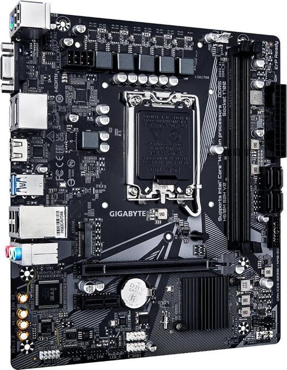 Immagine prodotto Gigabyte H610M S2H V2 (LGA 1700, Intel H610 Express, mATX)