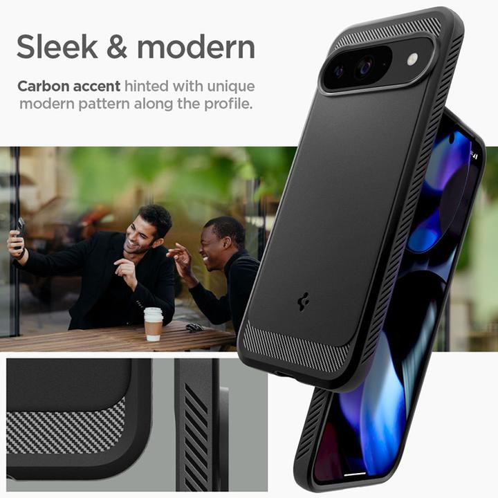 Actual product image Spigen Rugged Armor (Google Pixel 9, Google Pixel 9 Pro)