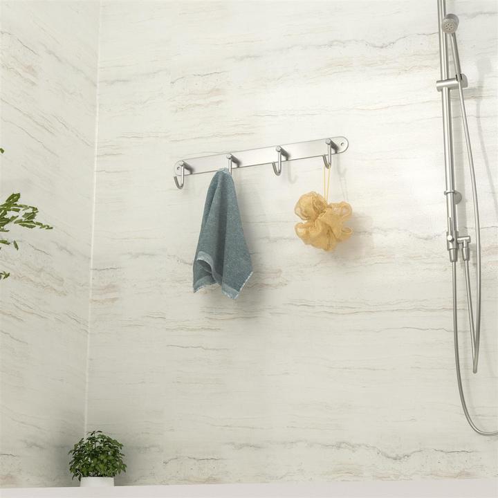 Produktbild Intirilife Garderobenleiste mit 4 Haken