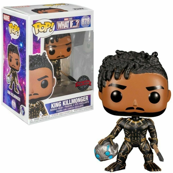 Image du produit Funko POP! Marvel Et si...? King Killmonger Exclusif