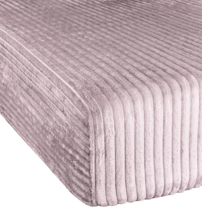Actual product image Aspero Parana striped flannel fitted sheet - 9035 (140 x 200 cm)