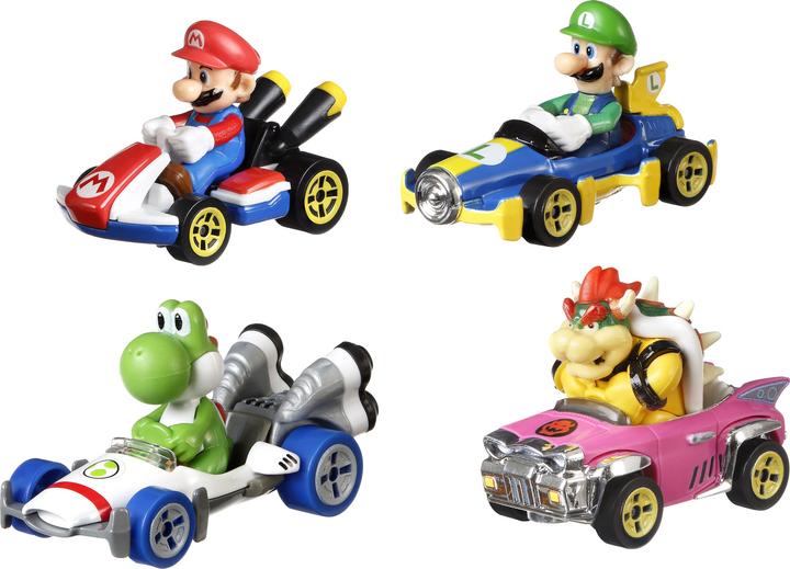 Actual product image Hot Wheels Mario Kart Replica Die-Cast Assorted