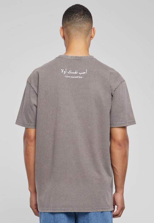 Produktbild Merchcode Love Yourself First Acid Washed Heavy Oversize Tee - 105781 (5XL)