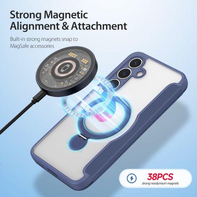 Actual product image Dux Ducis Skin X Pro Magnetic Stand Lederhülle (Samsung Galaxy S25+)